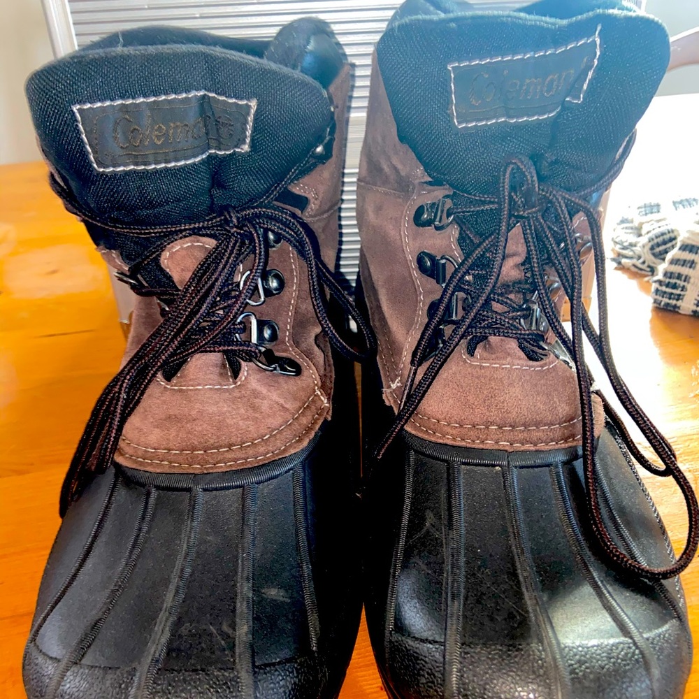 Coleman Mens Glacier-M Leather Winter Boots